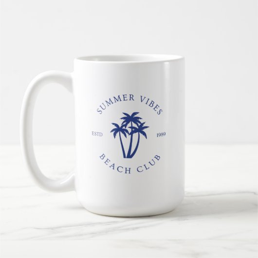 夏の気分 コーヒーマグカップ (左)