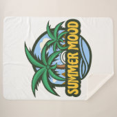 夏の気分 シェルパブランケット (正面(横))