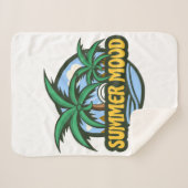 夏の気分 シェルパブランケット (正面(横))