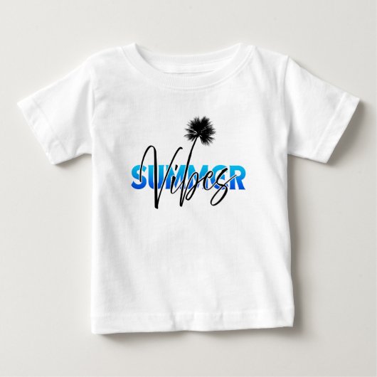 夏の気分 ベビーTシャツ (正面)