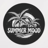 夏の気分 ラベル (デザイン1)