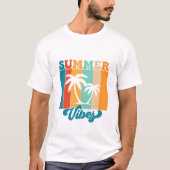夏の気分 - 夏 Tシャツ (正面)
