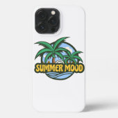 夏の気分 iPhoneケース (裏面)