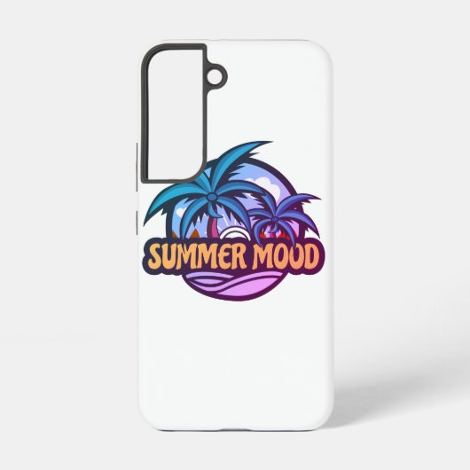 夏の気分 SAMSUNG GALAXYケース (裏面)