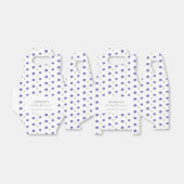 夏の水の色ブルーベリーファームベビーシャワー フェイバーボックス (折り畳みなし)