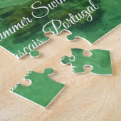 夏の水泳、Cascaisポルトガル ジグソーパズル (側面)