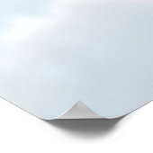 夏の氷の上に成虫のホッキョクグマの大きな猪 ポスター (角)