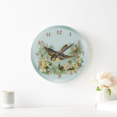 夏の池 ラージ壁時計 (ホーム)