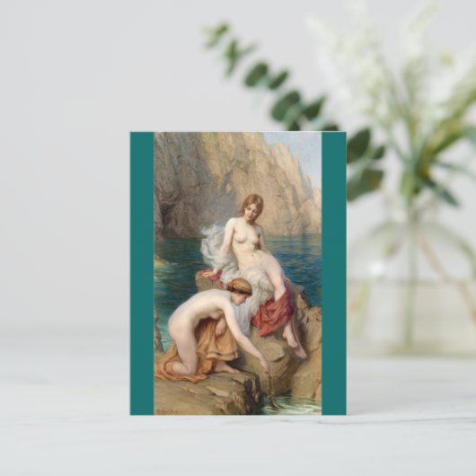 夏の波の下に ポストカード (スタンド正面)