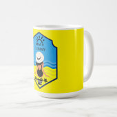 夏の海の必需品 コーヒーマグカップ (正面右)