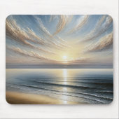 夏の海サンライズ マウスパッド (正面)