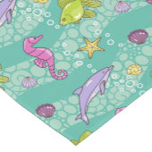 夏の海パターン ショートテーブルランナー (コーナー)