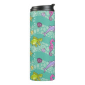 夏の海パターン タンブラー (回転左)