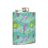 夏の海パターン フラスク (右)