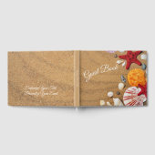 夏の海ビーチサンドシーシェル ゲストブック (全面)