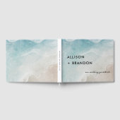 夏の海ビーチ結婚式フォトゲストブック ゲストブック (全面)