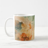 夏の海ビーチ コーヒーマグカップ (左)