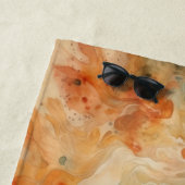 夏の海ビーチ ビーチタオル (インサイチュ)