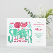 夏の海岸での招待状 招待状 (スタンド正面)