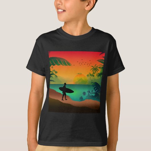 夏の海洋パラダイス Tシャツ (正面)