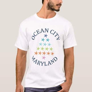 夏の海都市 – メリーランド Tシャツ