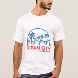 夏の海都市 – メリーランド Tシャツ