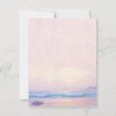 夏の海4.25 x 5.5日付を保存 セーブザデート (裏面)