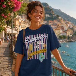 夏の涼しげレモネードTシャツ Tシャツ