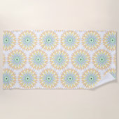 夏の混沌 ビーチタオル (正面)