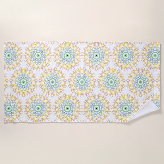 夏の混沌 ビーチタオル (正面)