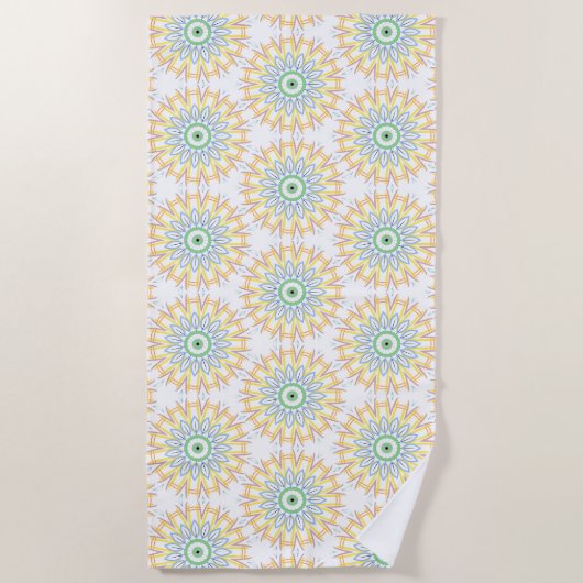 夏の混沌 ビーチタオル (正面)