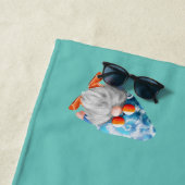 夏の準備ができて格言水色 ビーチタオル (インサイチュ)