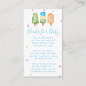 夏の準備が整ポップ・アートのった男の子のシャワー エンクロージャーカード (正面)