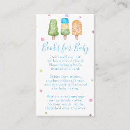 夏の準備が整ポップ・アートのった男の子のシャワー エンクロージャーカード