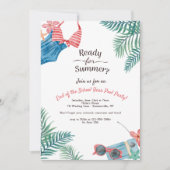 夏の準備は？招待状 招待状 (正面)