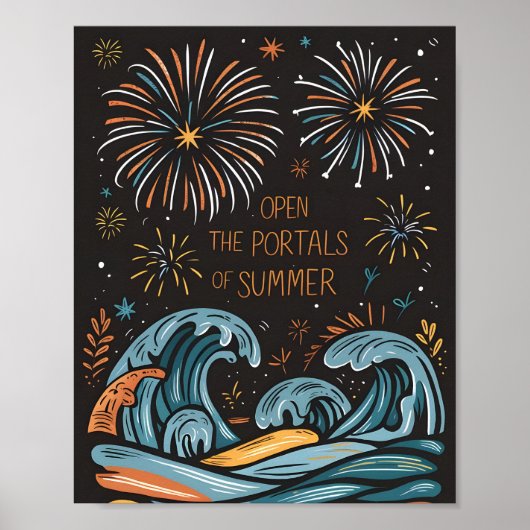 夏の火花 ポスター (正面)