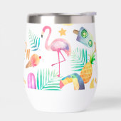 夏の熱帯おもしろい模様 (左面)