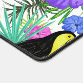 夏の熱帯の明るいトゥーカンのシーン デスクマット (コーナー)