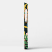 夏の熱帯の明るい植物のパターン Case-Mate iPhoneケース (裏面 / 左)