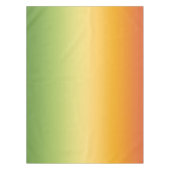 夏の熱帯グラデーションオレンジレモンライム グラデーション テーブルクロス (正面)