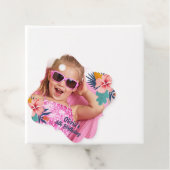 夏の熱帯ルアウ（ハワイ式宴会）ガールプールの誕生日の写真 フェイバータグ (インサイチュ)