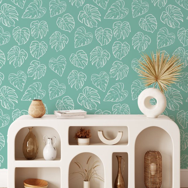 夏の熱帯植物離れ 壁紙 (In situ)