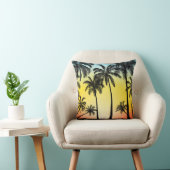 夏の熱帯樹 クッション (椅子)