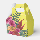 夏の熱帯誕生日のビーフボックス フェイバーボックス (裏面サイド)