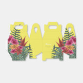 夏の熱帯誕生日のビーフボックス フェイバーボックス (折り畳みなし)