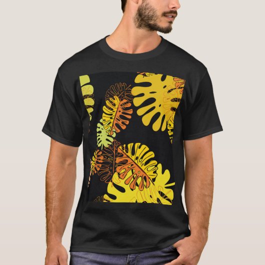 夏の熱帯離れヴィンテージデザイン Tシャツ (正面)