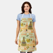 夏の熱帯 エプロン (着用した状態)