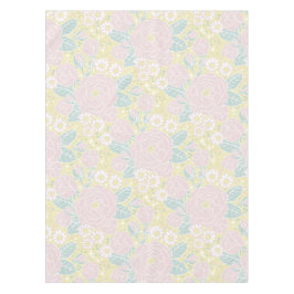 夏の牡丹 – 豚とバター テーブルクロス