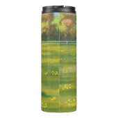 夏の牧草地に黒アンガスカウカワイカフカーフ タンブラー (裏面)