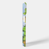 夏の牧草地の茶色のベイクォーターウマ Case-Mate iPhoneケース (裏面 / 右)